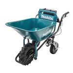 MAKITA DCU180ZX2 Brouette assistée par batterie 18 V x2 LXT sans balai avec conteneur