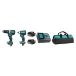 MAKITA DLX2180S Ensemble de 2 outils 18V (3,0 Ah) LXT