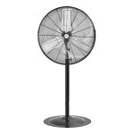 VENTILATEUR 30'' OSCILLANT SUR PIEDS, ROBUSTE, 2 VITESSES