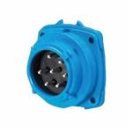 PN7c INLET POLY BLUE Size.1 IP 66/67 4P+G 15A 480 VAC 60 Hz