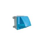 BOX/ANGLE ADAPTER POLY BLUE Size.2 1/2" NPT