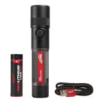 LAMPE DE POCHE 1100L,  AMPOULE, DEL, LUMENS (ÉLEVÉ), 1100, LUMENS (BAS), 100, TEMPS DE FONCTIONNEMENT HRES (ÉLEVÉ), 1,75