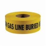 RUBAN DE SIGNALISATION 3'' X 1000' JAUNE (CAUTION ELECTRIC LINE BURIED)
