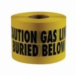 RUBAN DE SIGNALISATION 6'' X 1000' JAUNE (CAUTION ELECTRIC LINE BURIED)