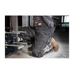 SALOPETTE GRIDIRON COURTE AVEC FERMETURE À GLISSIÈRE JU#U'À LA CUISSE, POLYESTER, TAILLE, 2XT-GRAND, COULEUR, NOIR