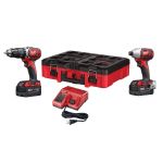 ENSEMBLE PERCEUSE A PERCUSION ET VISSEUSE 18V DANS COFFRET PACKOUT
