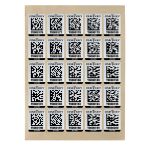 ÉTIQUETTE D'IDENTIFICATION  - GRANDE SURFACE MÉTALLIQUE