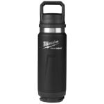 BOUTEILLE ISOTHERME DE 24 OZ AVEC COUVERCLE CHUG PACKOUT – NOIRE