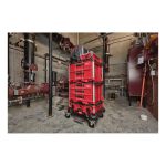 BOÎTE À OUTILS AVEC 3 TIROIRS PACKOUT, PROFONDEUR HORS TOUT, 16-1/3", HAUTEUR HORS TOUT, 22-1/5", LARGEUR HORS TOUT, 14-1/3", COULEUR, NOIR/ROUGE