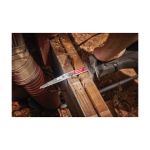 LAME DE SCIE ALTERNATIVE SAWZALL, LONGUEUR, 9", LARGEUR, 1", DENTS PAR POUCE, 5