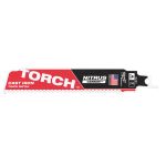 LAME DE SCIE ALTERNATIVE SAWZALL TORCH, LONGUEUR, 6", LARGEUR, 2", DENTS PAR POUCE, 7