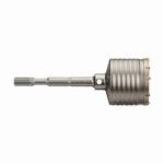FORET DE CARROTAGE MONOPIÈCE À QUEUE CANNELÉE, DIAMETRE, 1-1/2", PROFONDEUR DE LA COUPE, 3"