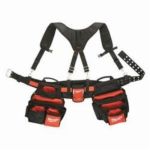 CEINTURE DE TRAVAIL A/MÉCANISME DE SUSPENSION POUR ENTREPRENEUR, NOIR, MATÉRIAU, NYLON,