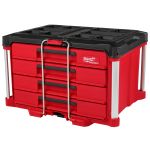 BOÎTE À OUTILS AVEC 4 TIROIRS PACKOUT, HAUTEUR HORS TOUT, 14-3/10", LARGEUR HORS TOUT, 22-1/5"