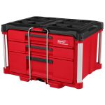 BOÎTE À OUTILS AVEC 3 TIROIRS PACKOUT, HAUTEUR HORS TOUT, 14-3/10", LARGEUR HORS TOUT, 22-1/5"