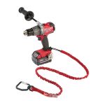 LONGE VERROUILLABLE POUR OUTILS À PORTÉE ÉTENDUE, STYLE, TENDEUR,  DE CONNECTEUR, MOU#UETON/BOUCLE LONGUEUR, 54",