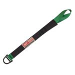 SANGLE D’ANCRAGE, STYLE, ANNEAU EN D POUR SANGLE, CLASSEIFICATION DE CHARGE, 50 LB