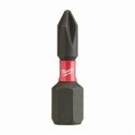 EMBOUT DE VISSEUSE SHOCKWAVE, PHILLIPS (ÉTOILE), PRISE, 1/4", DIMENSION DE L'EMBOUT, #2, LONGUEUR HORS TOUT, 1",