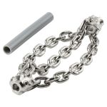 CHAINE FLEXIBLE DE NETTOYAGE 4'' POUR CABLE 5/16