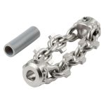 CHAINE FLEXIBLE AU CARBURE DE NETTOYAGE 2'' POUR CABLE 5/16