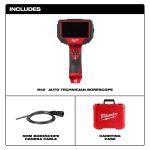 ENDOSCOPE 12 V POUR TECHNICIEN AUTOMOBILE, DIMENSION DE L'AFFICHAGE, 4,3", TÊTE DE CAMÉRA, 5 MM (0,19")