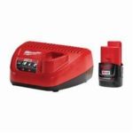 ENSEMBLE BATTERIE 12 V 2 AMP ET CHARGEUR