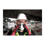RESPIRATEUR CONTRE LES PARTICULES JETABLE AVEC JOINT D'ÉTANCHÉITÉ, VALVE N95 PAQUET DE 3
