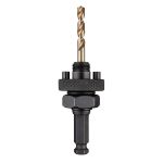 ARBRES AVEC FORETS-GUIDES POUR SCIES-CLOCHES, AU CARBURE, POUR SCIE CLOCHE, 1-1/4" ET PLUS, DIMENSION DE LA TIGE, 1/4"