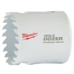 SCIE CLOCHE AU CARBURE HOLE DOZER, DIAMÈTRE IMPÉRIAL, 1-3/4", PROFONDEUR DE LA COUPE, 1-5/8", MATÉRIAU, CARBURE
