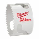 SCIE-CLOCHE HOLE DOZER, DIAMÈTRE IMPÉRIAL, 4-1/8", PROFONDEUR DE LA COUPE, 1-5/8", MATÉRIAU, BIMÉTAL