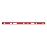 Milwaukee MLIBM48 Heavy Duty Magnetic I-Beam Level, 48 in L, 3 Vials, Aluminum, 0.0005 in Accuracy