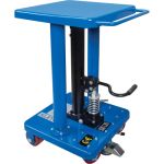 TABLE DE TRAVAIL HYDRAULIQUE, 18'' LO X 18'' LA, ACIER, CAPACITE 500 LB