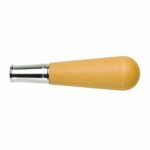 4-1/8" METAL FERRULED WOODEN HANDLE NUMBER 3