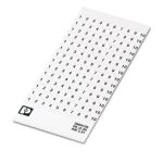 REPÈRES POUR BLOCS DE JONCTION SK  3,81/2,8:FORTL.ZAHLEN 1-10