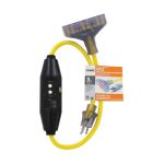 EXTENSION 3 PRISE AVEC GFCI (DDFT)     3'  12/3