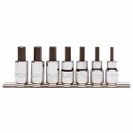 ENS.DOUILLES ALLEN CHROMEES 7PCS PR.3/8" COURTE MM