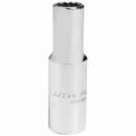 DOUILLE LONGUE CHROMEE PR.3/8" 19MM 12PT