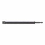 RALLONGE POUR DOUILLE 1/4" HEX. 4"L. 3/8"MALE
