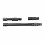 ENS.RALLONGES A BARRURE NOIRES PR.1/2" 3PCS