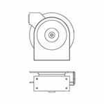 ENROULEUR 3/8" X 25 PI., 300 PSI