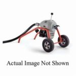 RIDGID 23707 MACHINE K-1500B AVEC GANT A-1, CLÉ DE DÉCOUPLAGE A-12 ET GAINE DE GUIDAGE ARRIÈRE