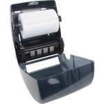 DISTRIBUTEUR POUR ROULEAU D'ESSUIE-MAINS, SANS CONTACT, 12,4" LA X 9,65" P X 14,57" H