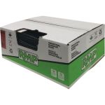 SACS A ORDURES DE CALIBRE INDUSTRIEL, T-FORT, 42" LA X 48" LO, 1,2 MIL, NOIR, DESSUS OUVERT, BOITE DE 75