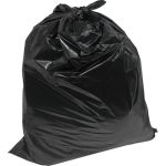 SACS A ORDURES DE CALIBRE INDUSTRIEL, T-FORT, 42" LA X 48" LO, 1,2 MIL, NOIR, DESSUS OUVERT