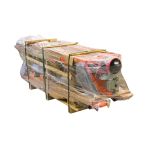 TRANSPALETTE HYDRAULIQUE ROBUSTE, ACIER, 42" LO X 27" LA, CAPACITE 5500 LB