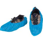 COUVRE-CHAUSSURES CPE, 2T-GRAND, POLYETHYLENE, BLEU
