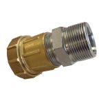 RACC. (M) 63MM X 1-1/2(M)NPT METAL QUICKLINE