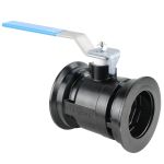 VALVE QUART DE TOUR EN ALUMINIUM 80 MM À CONNEXION COMPACTE S08
