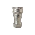 Coupler Hydraulic (ISO "B") 1/8(F)NPT Steel