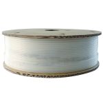 TUBE POLYETHYLENE LLDPE 1/4 X 500PI BLANC TRANSL.
